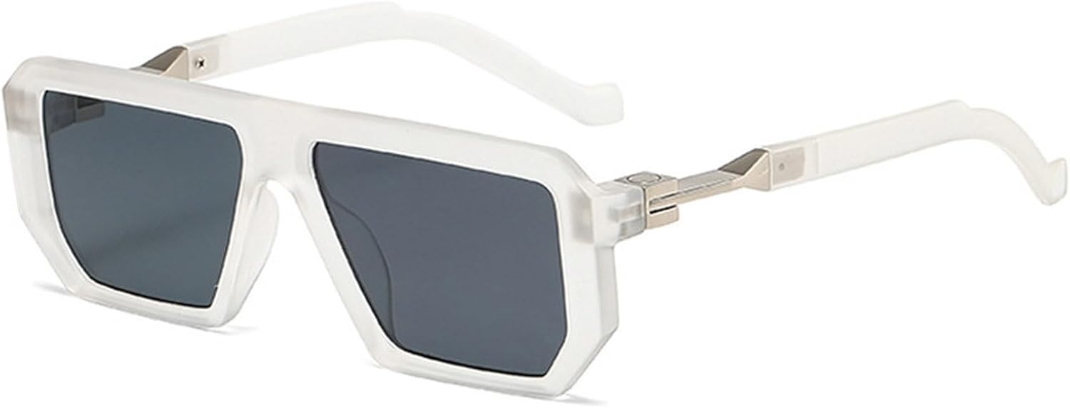 

Ретро-солнцезащитные очки квадратной формы для женщин, модные очки-пилот, женские панк-очки, солнцезащитные очки UV400 для мужчин, трендовые солнцезащитные очки mincl, C4