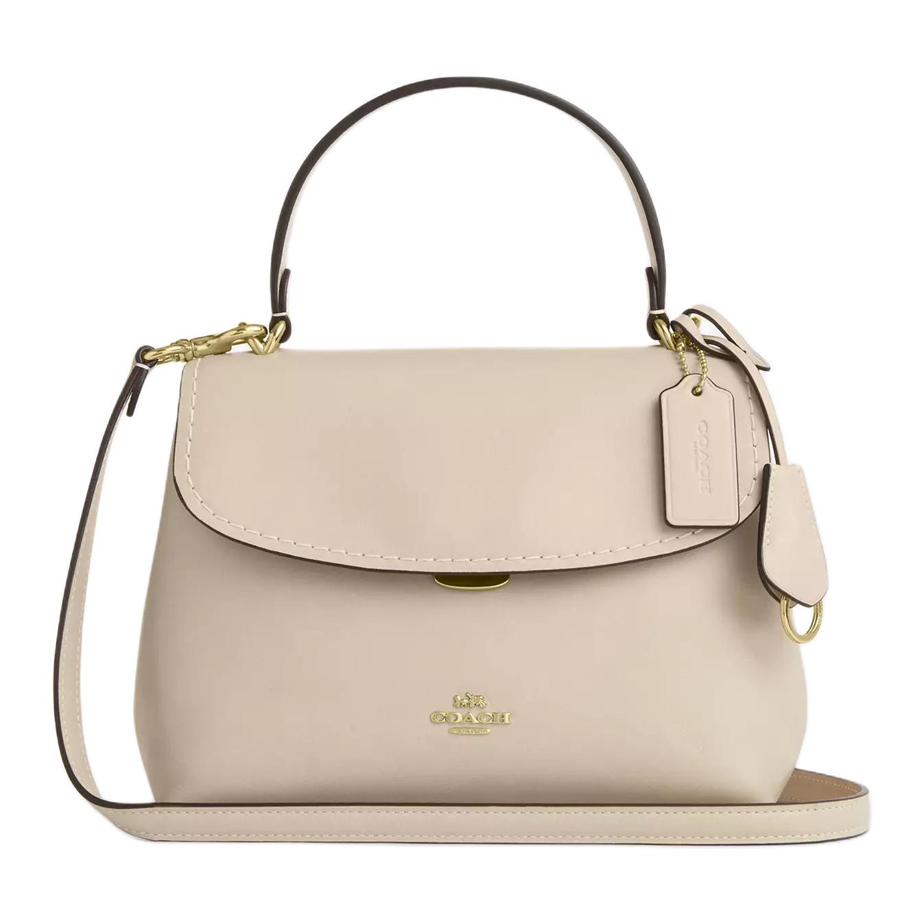 

Сумка Smooth Leather среднего размера для женщин, цвет Oat COACH, basic set (bag+dust bag)