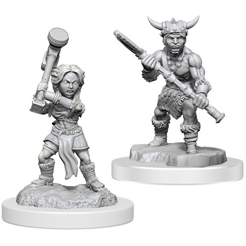 

Миниатюра WizKids/NECA D&D Nolzur's Marvelous Unpainted Minis: W18 Halfling Barbarians