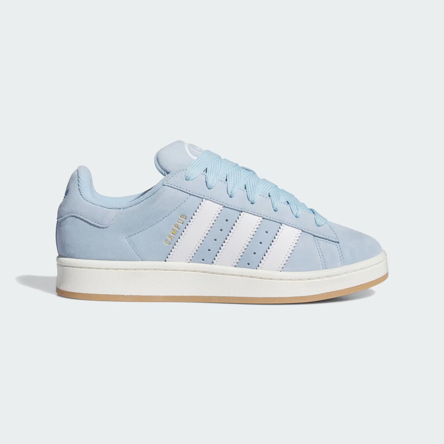 

Обувь кампуса 00-х годов Adidas, цвет Clear Sky/Blue/Gold Metallic