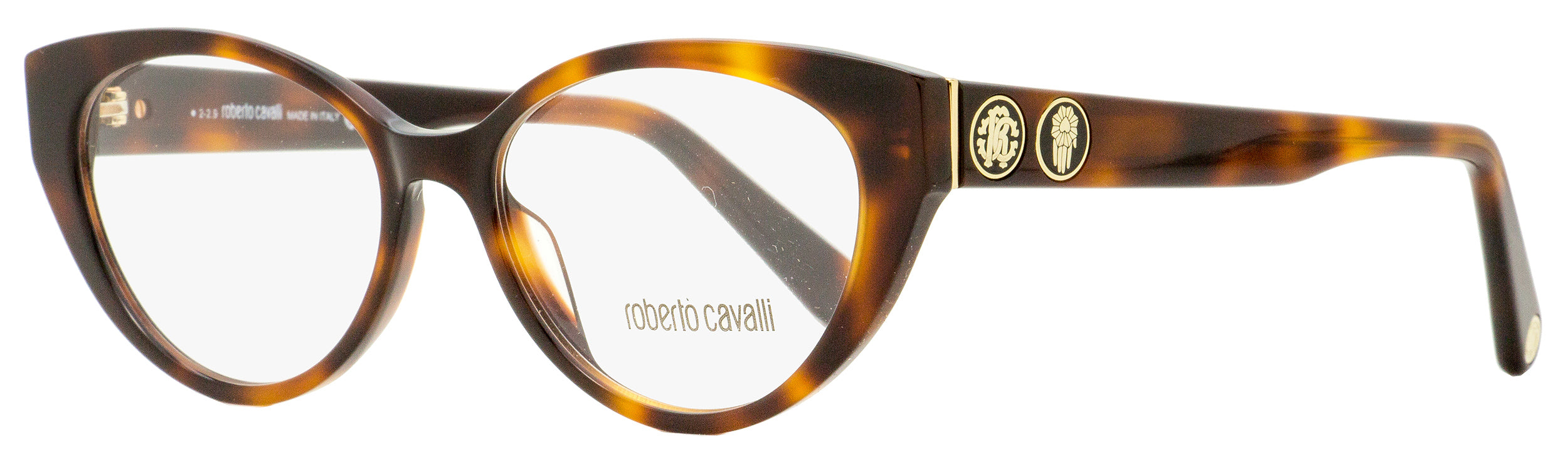 

Женские очки-кошачий глаз Roberto Cavalli RC5106 052 Havana 52 мм