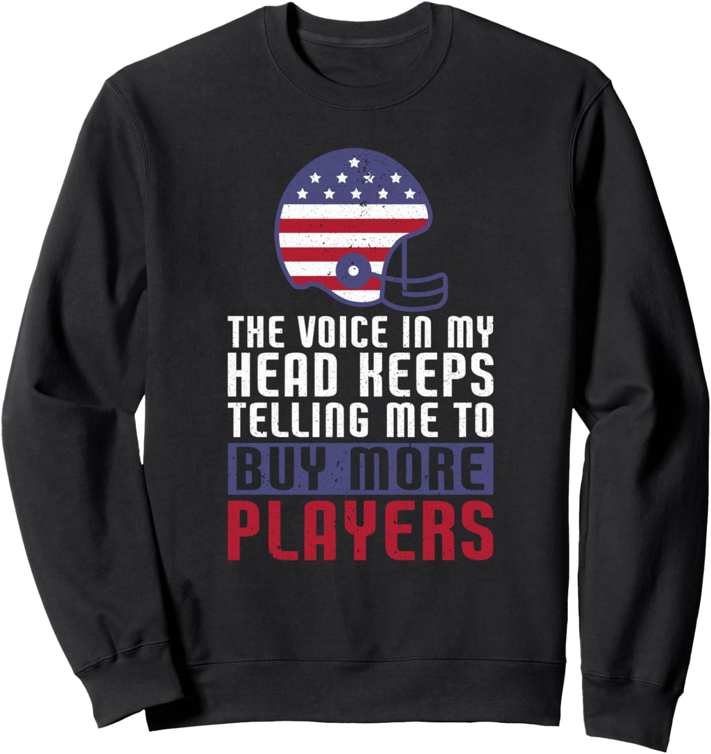 

Купить больше игроков, Забавная толстовка для фэнтези-футбола на день драфта, черная Funny Fantasy Football Gifts For Women And Men, Husband