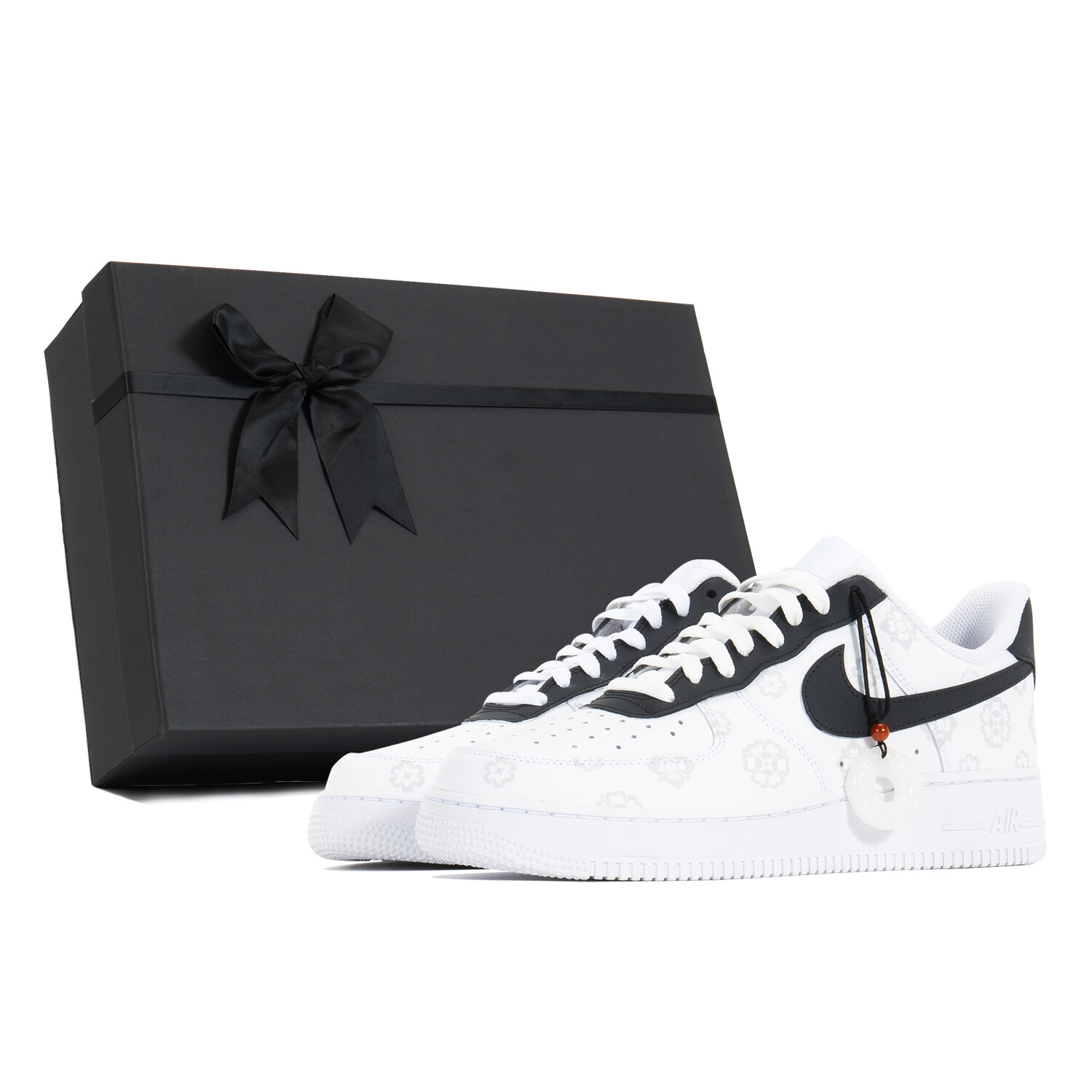 

Кроссовки Nike Air Force 1 Skateboarding Shoes Unisex Low-top Black/White, белый