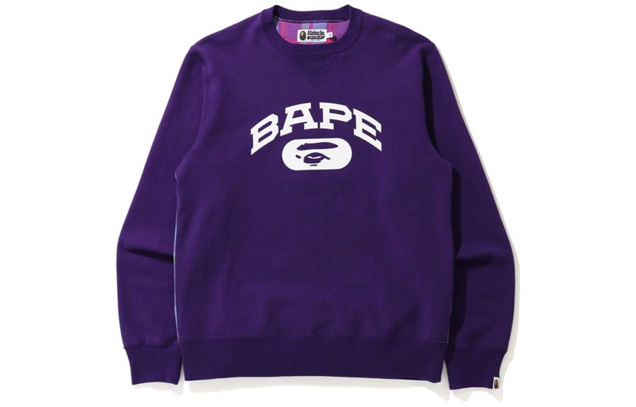 Футболка с круглым вырезом A BATHING APE, Темно-синий — фото 2