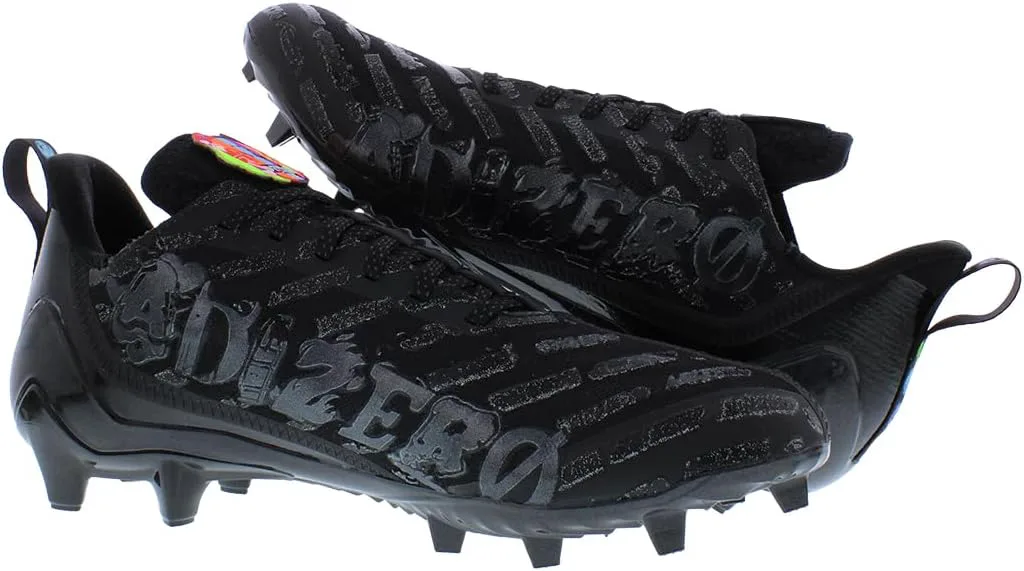 Футбольные бутсы Adidas Adizero для мужчин, черный/серый — фото 4