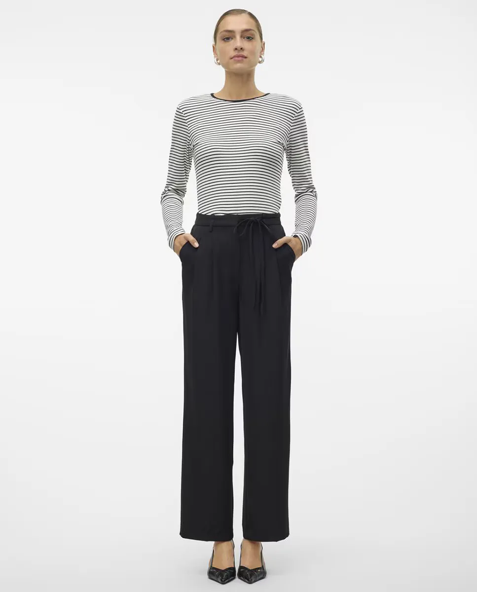 

Женские классические брюки с бантом Vero Moda, черный