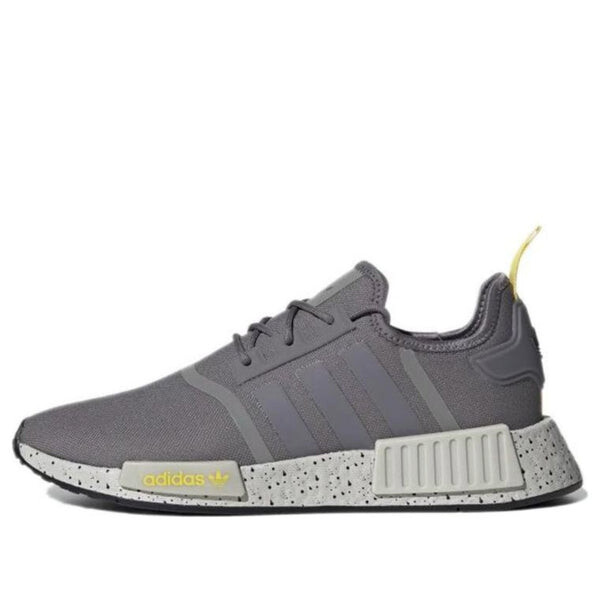 

Кроссовки оригиналы nmd r1 Adidas, серый