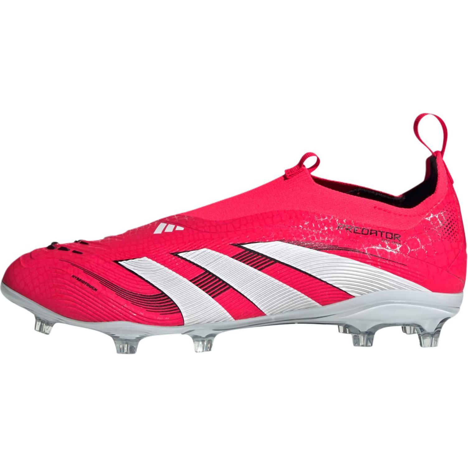 

Adidas PREDATOR ELITE удобные нескользящие износостойкие низкие детские футбольные бутсы red white kids'