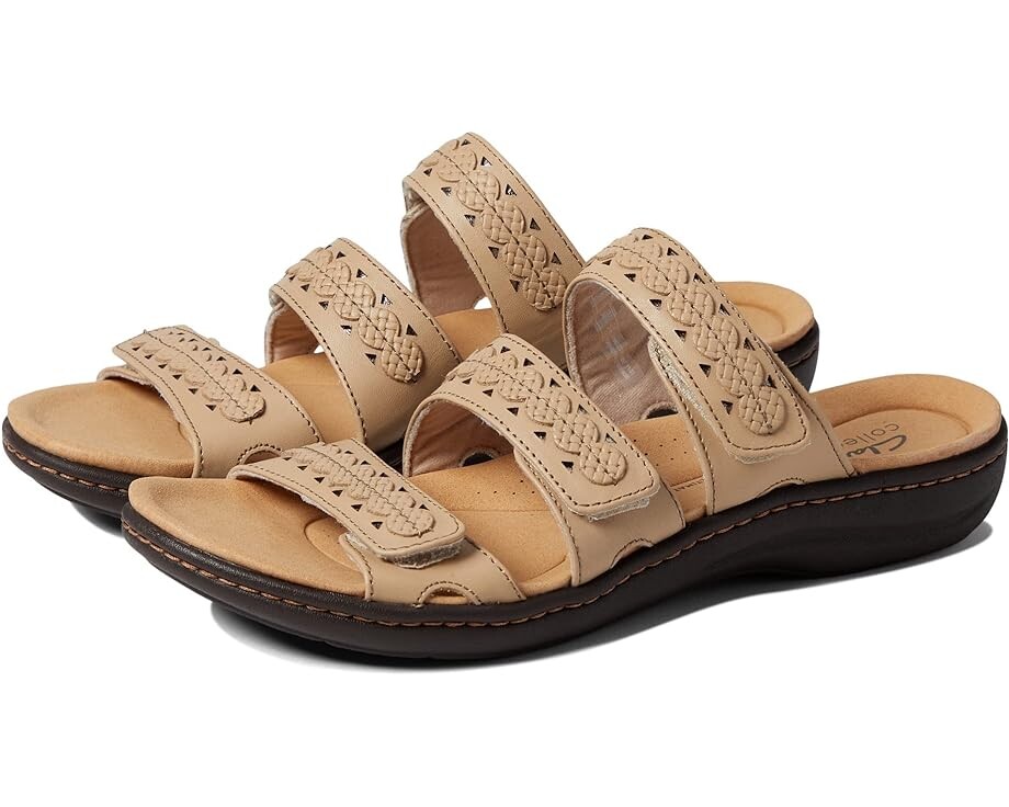 Сандалии Clarks Laurieann Cove, цвет Sand Leather