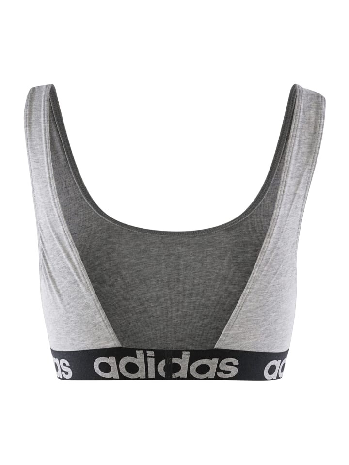 Бюстье adidas, цвет grau/mel. — фото 2