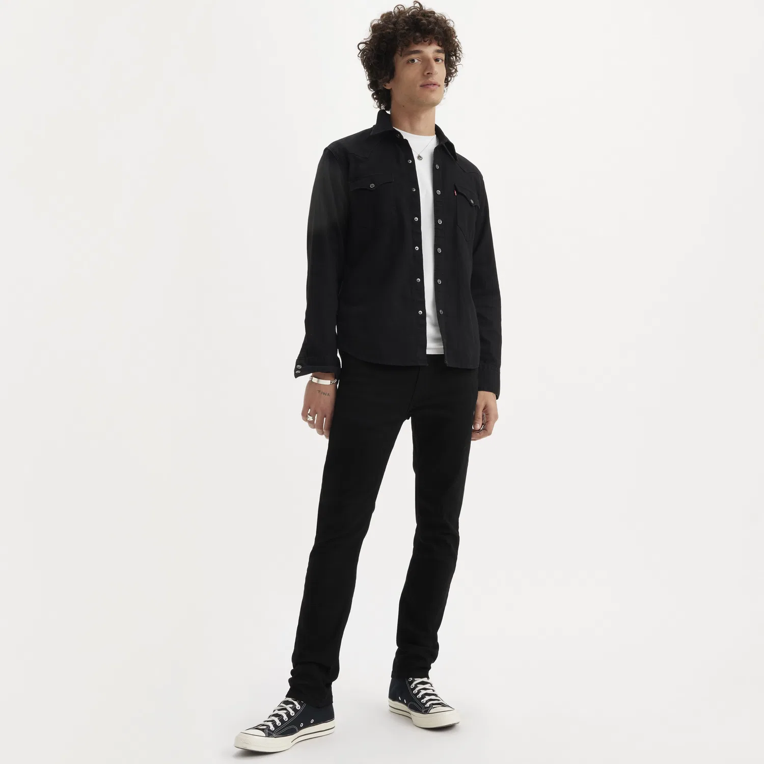 Мужские узкие джинсы 510 Levi's, Black