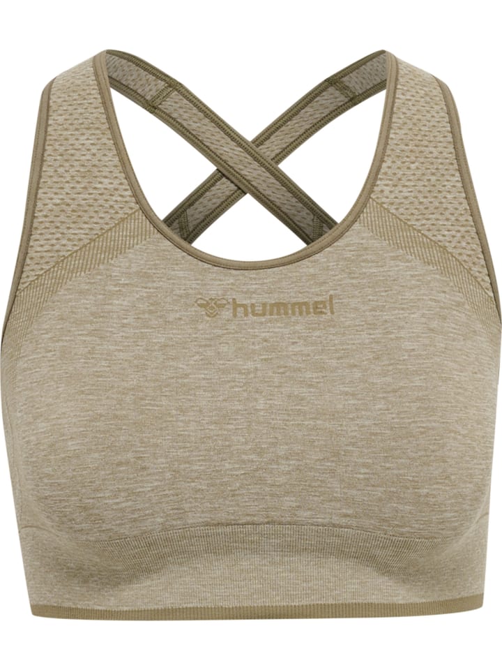 

Спортивный бюстгальтер Hummel Sports Bra Hmlmt Multisport Damen, цвет VETIVER MELANGE