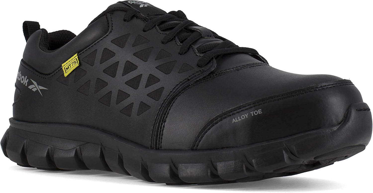 

Мужские оксфорды Reebok Work Sublite Cushion Work с защитным носком из сплава, черный