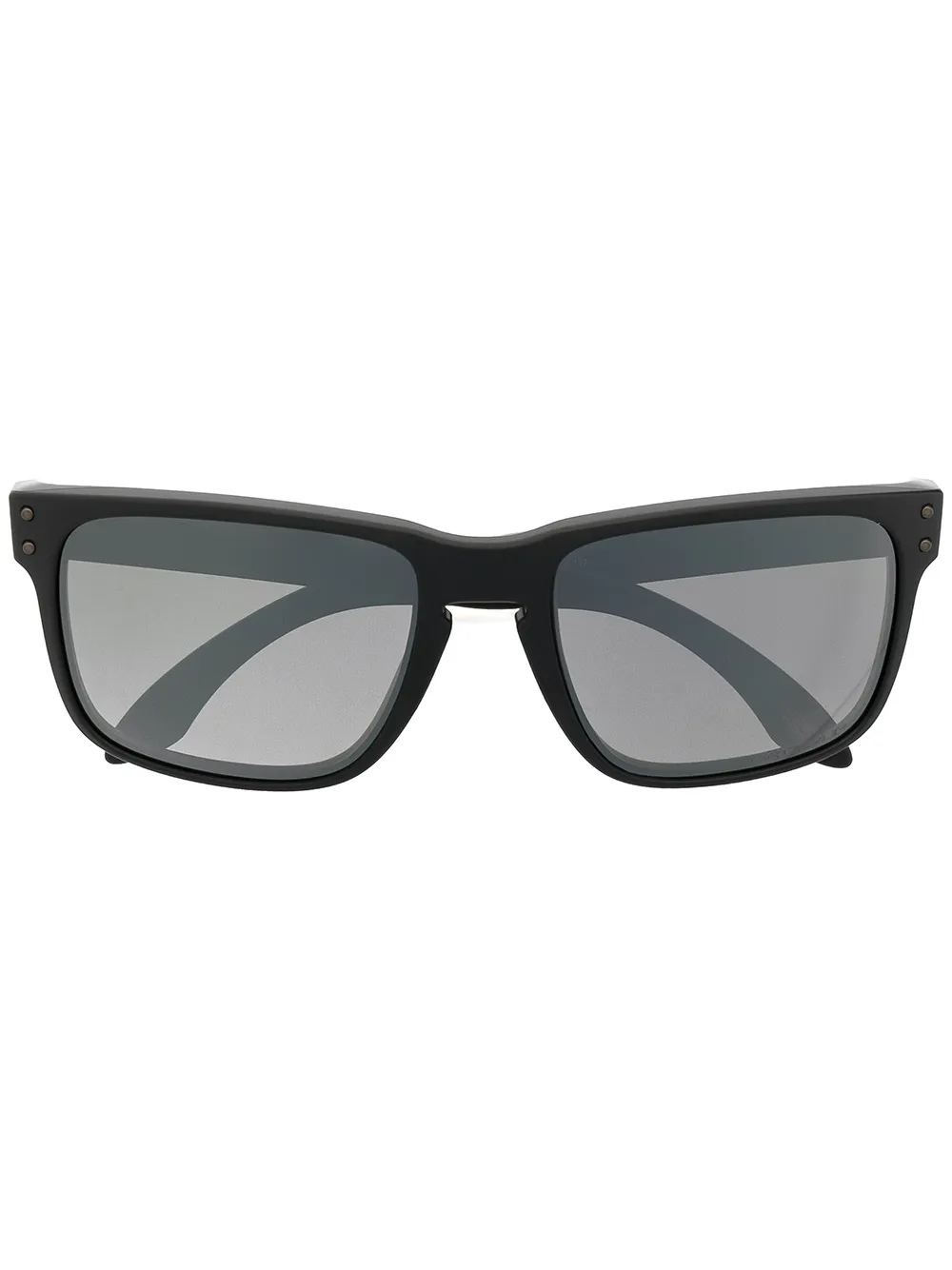 

Солнцезащитные очки в квадратной оправе с логотипом Oakley, черный