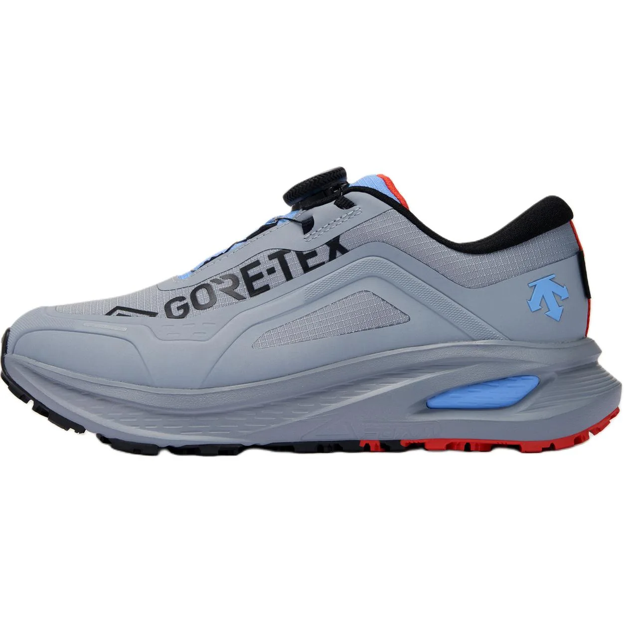 Детские кроссовки для бега waterproof низкие DESCENTE, серый-GY