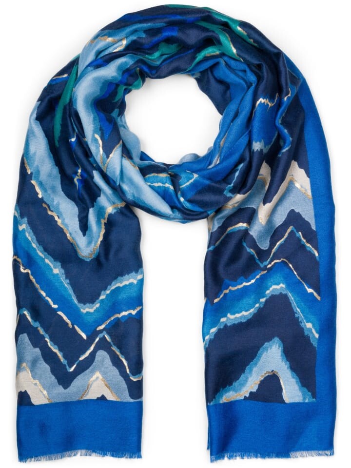 

Шарф styleBREAKER, цвет dunkelblau/blau