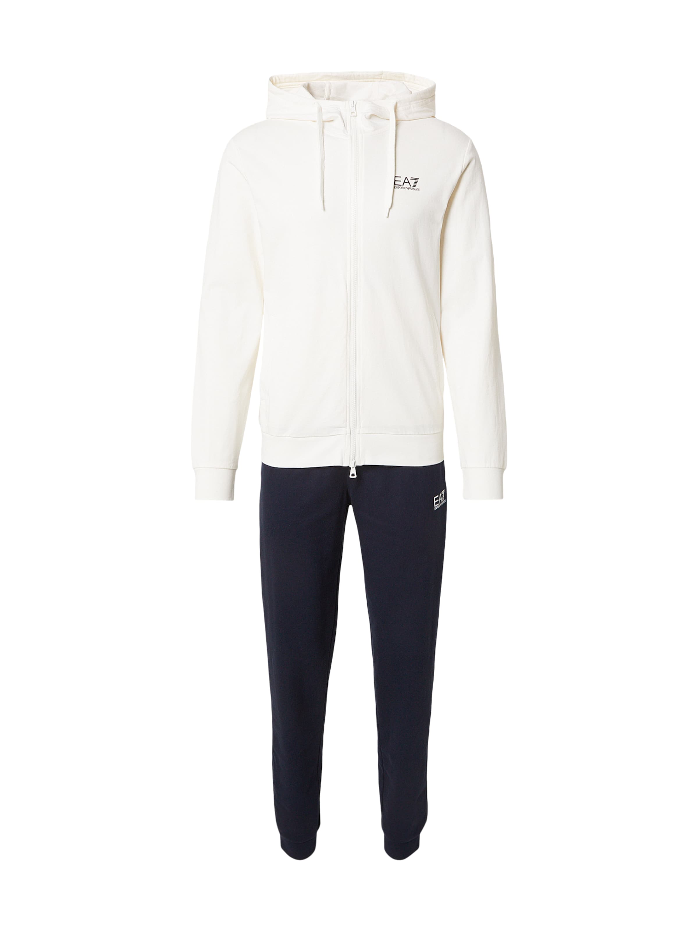 

EA7 Emporio Armani Спортивный костюм в цвете Navy, Off White