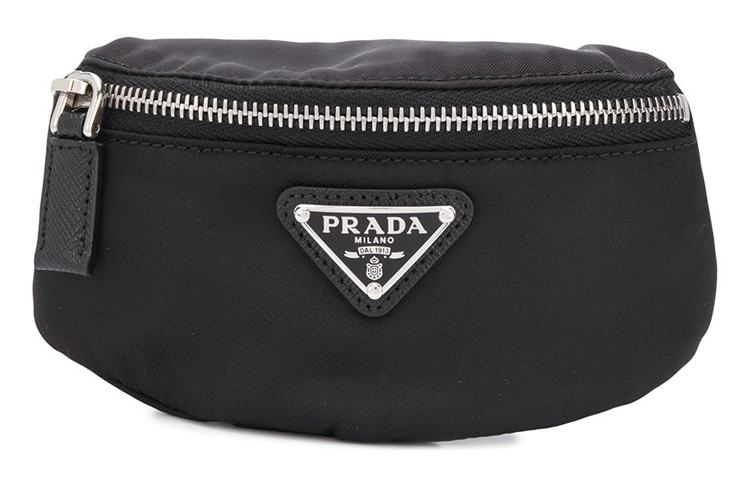 

PRADA Нейлоновый клатч мини унисекс черный