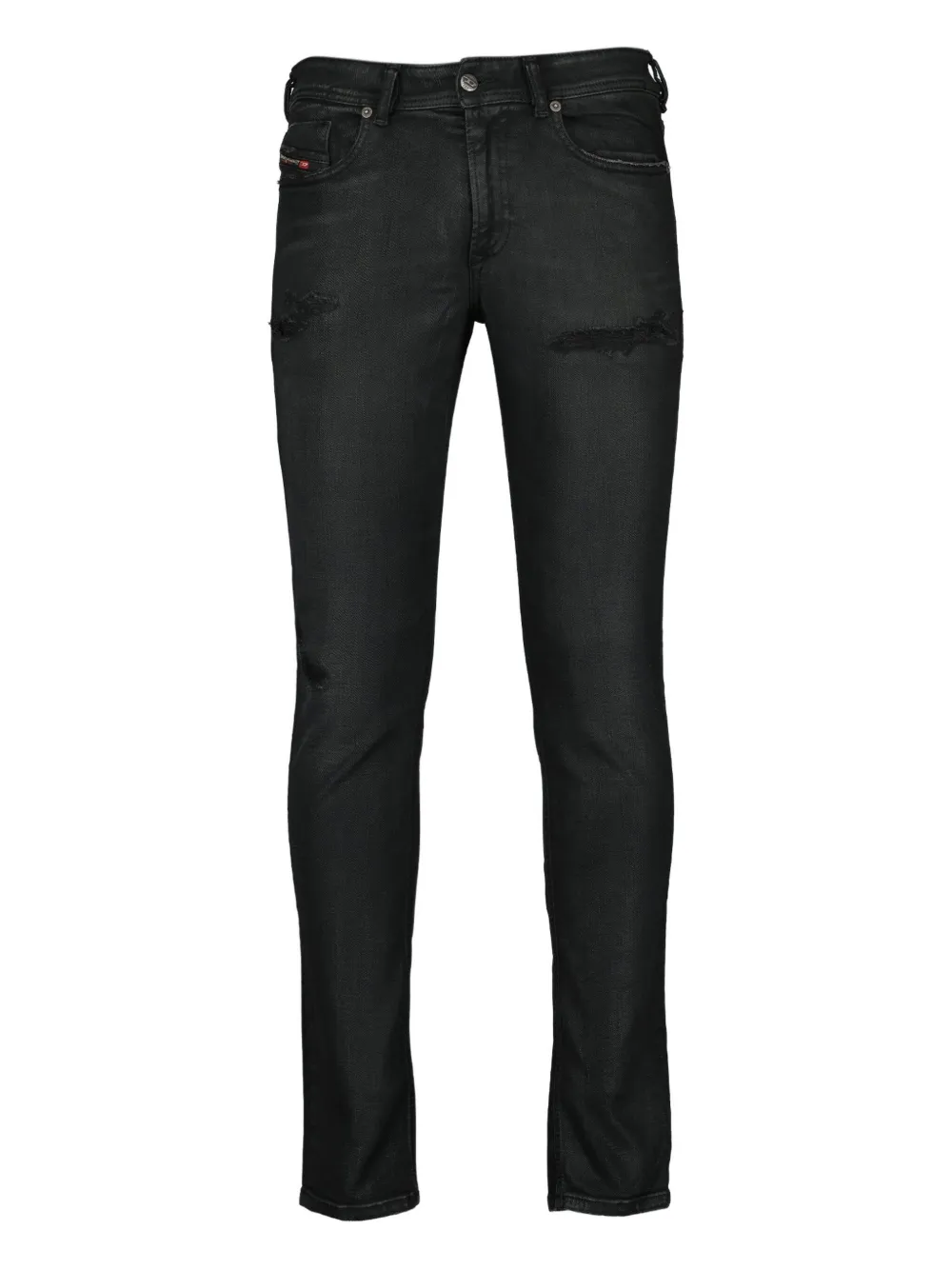 

Джинсы Sleenker 1979 с эффектом потертостей Diesel, черный