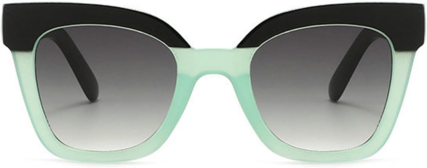 

Willochra Модные солнцезащитные очки большого размера «кошачий глаз» для женщин, толстая оправа, ретро-стиль 90-х, квадратная форма, черные, защита от ультрафиолета UV400, C4