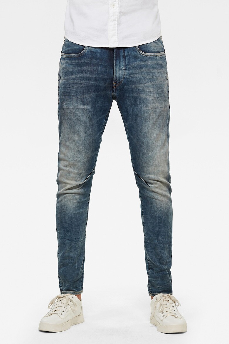 

Джинсы скинни D-Staq 3D с потертым эффектом G-Star Raw, синий