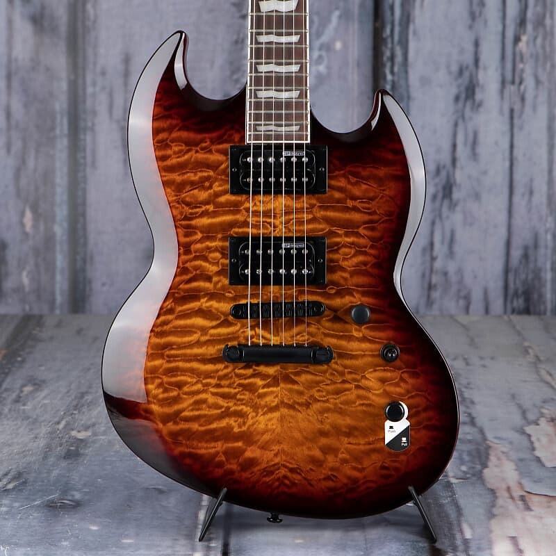 

Электрогитара ESP LTD Viper-256, Dark Brown Sunburst