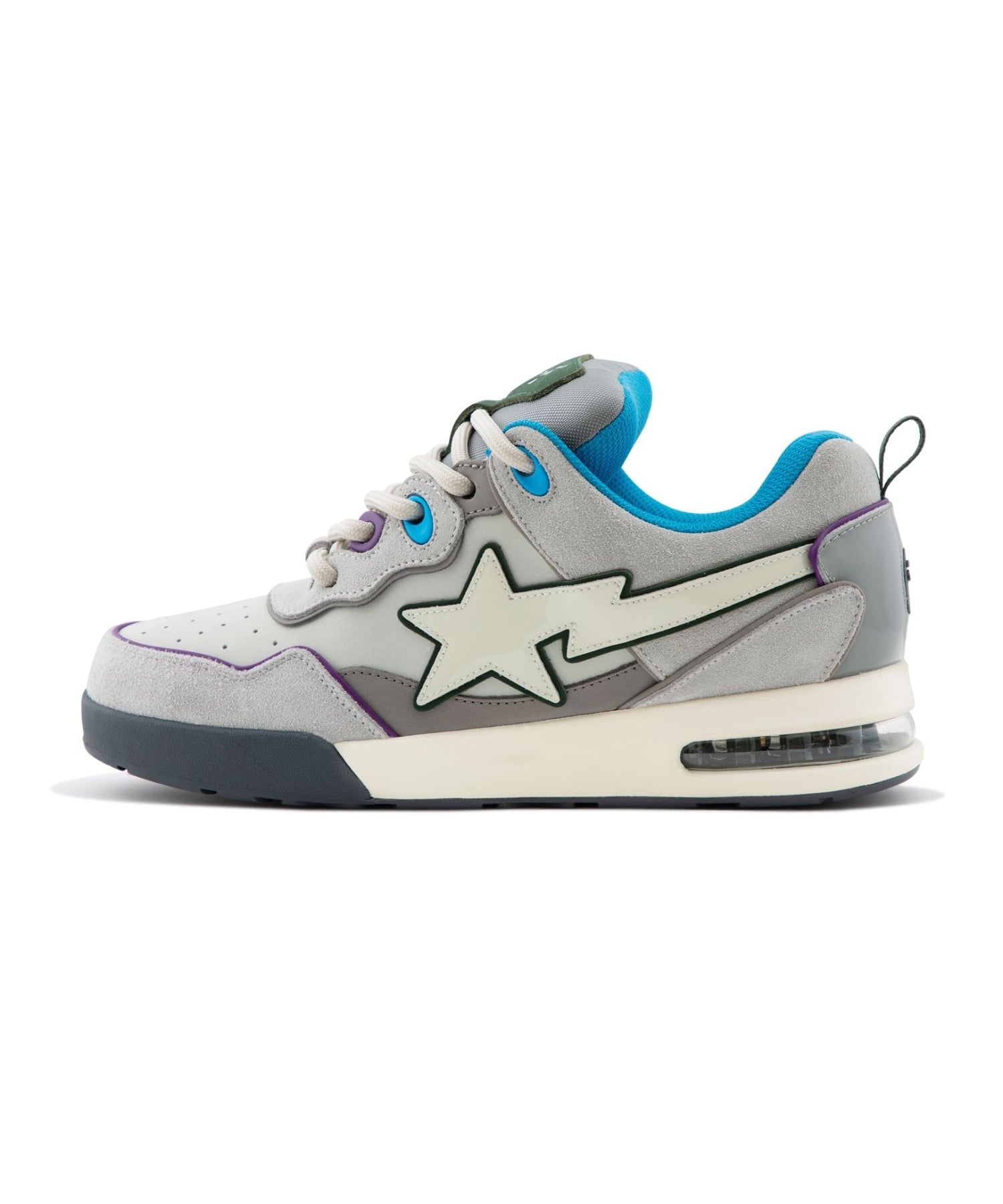 BAPE FLIP STA #2 A BATHING APE, GRAY — фото 2