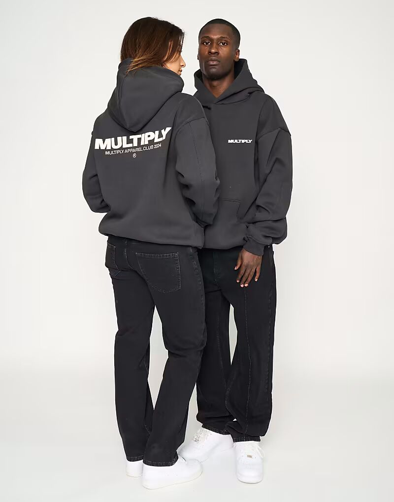 

Multiply Apparel - Multiply - Джинсы черного цвета со складками