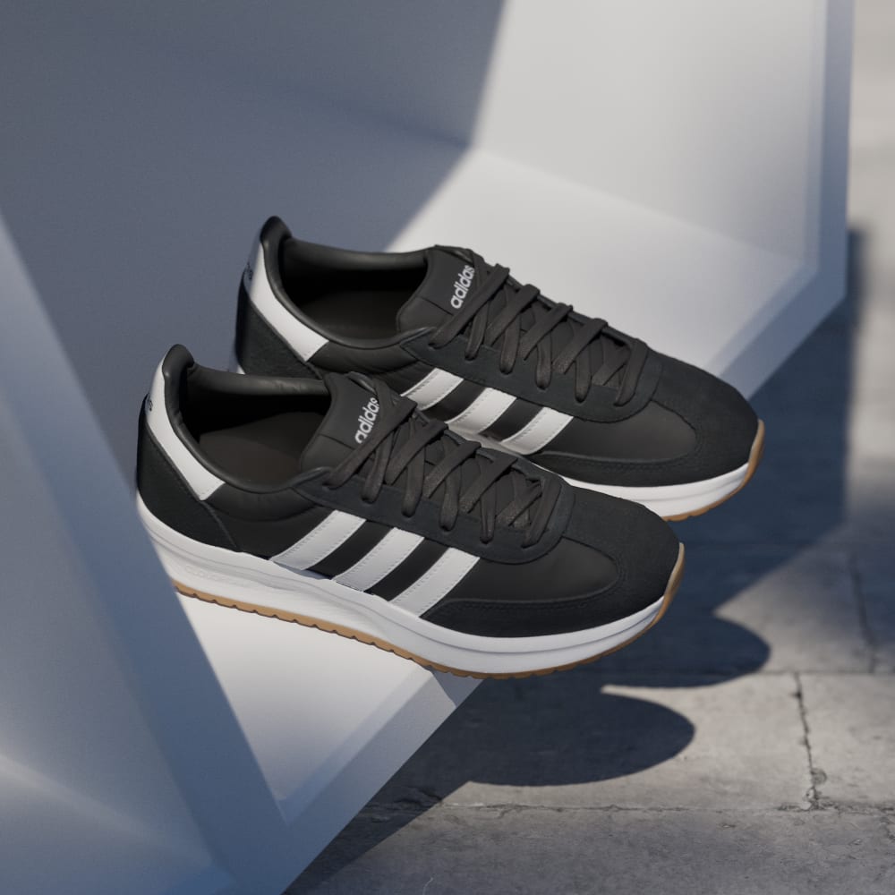 Кроссовки Adidas RUN 70s 2.0 Shoes, цвет Core Black/Core White/Core White — фото 4