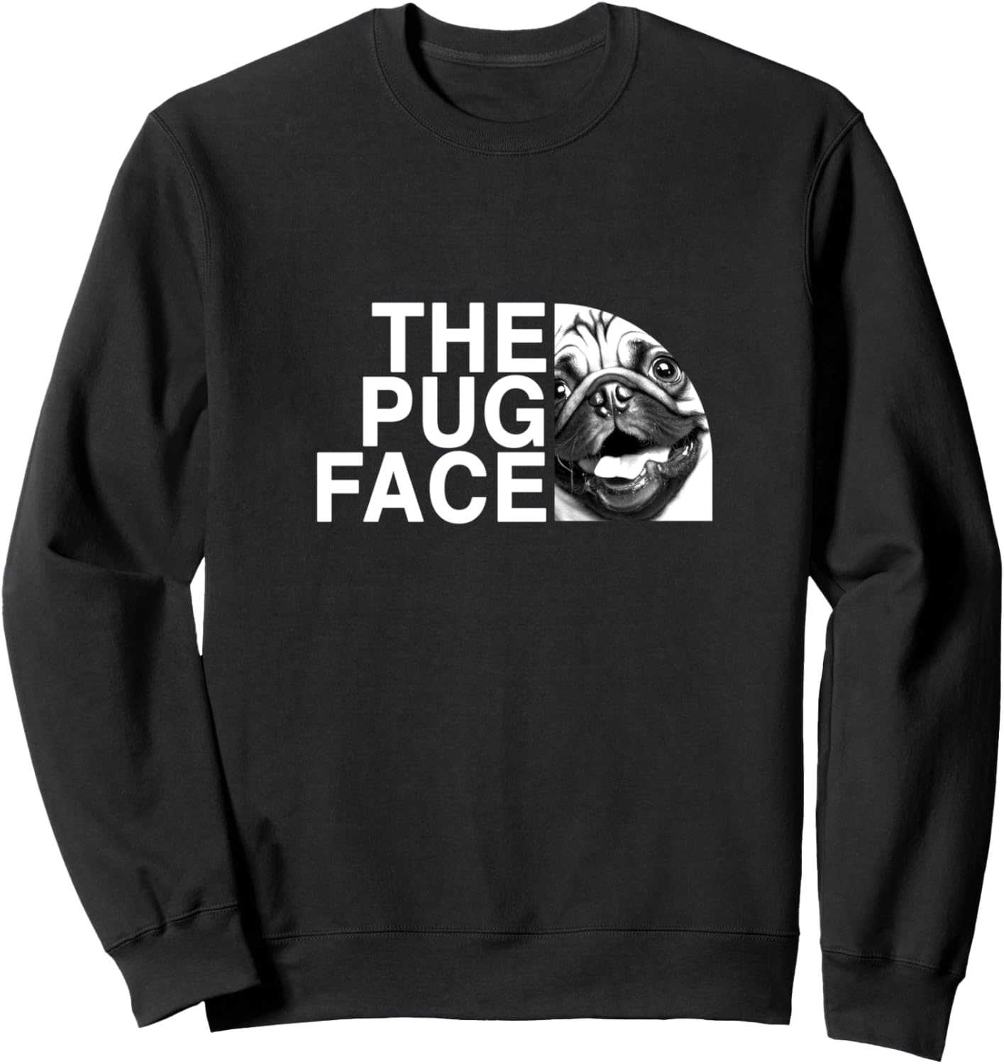 

Забавная толстовка с изображением мордочки мопса, черная Pugs Are Perfect, Черный, Забавная толстовка с изображением мордочки мопса, черная Pugs Are Perfect