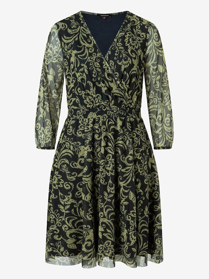 

Короткое платье More & More Kleid, цвет Schwarz/Grün