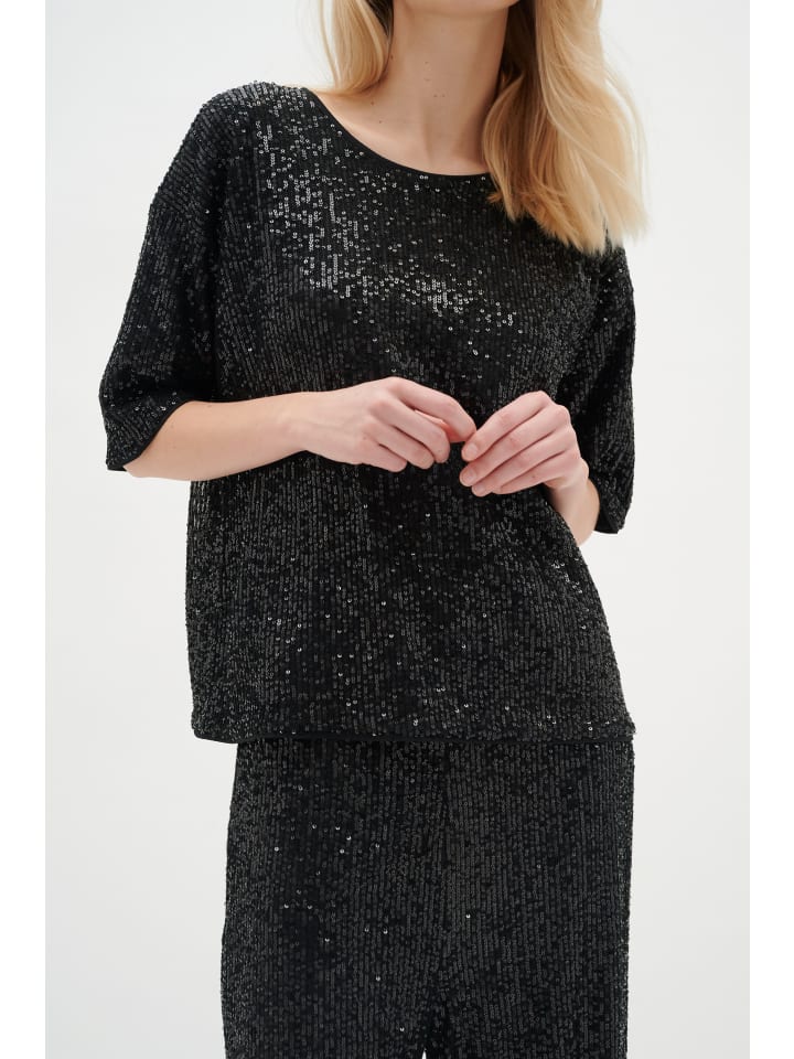 

InWear Футболка JarjarIW свободного кроя, черная