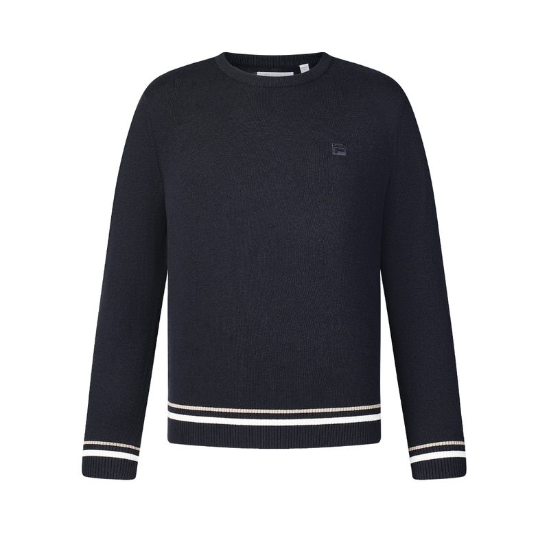 

FILA Трикотажный свитер Legend Blue с круглой горловиной