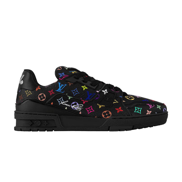 

Кроссовки Takashi Murakami x Louis Vuitton Trainer 'Black', черный