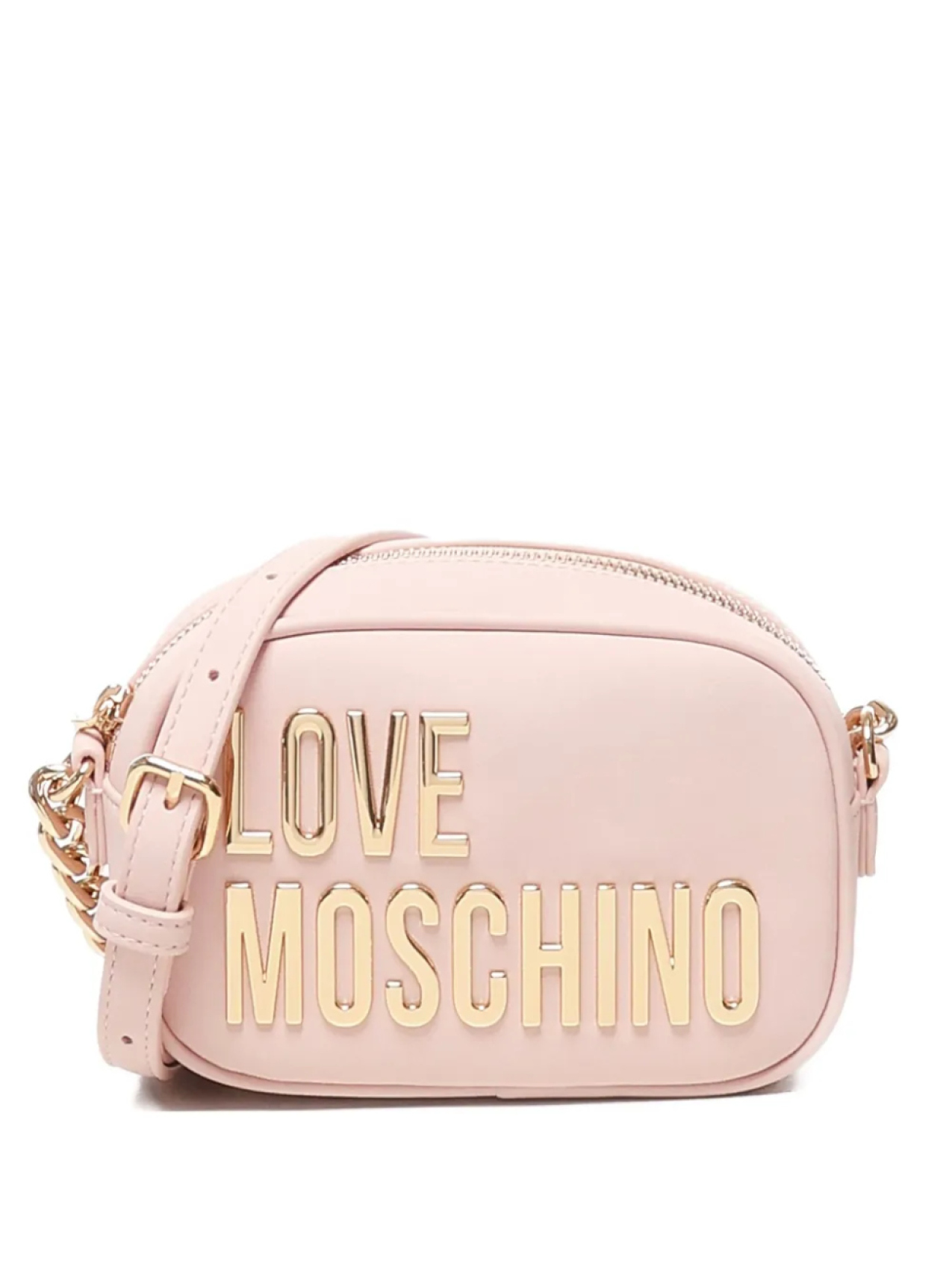 

Сумка через плечо Love Moschino с цепочным ремешком, розовый