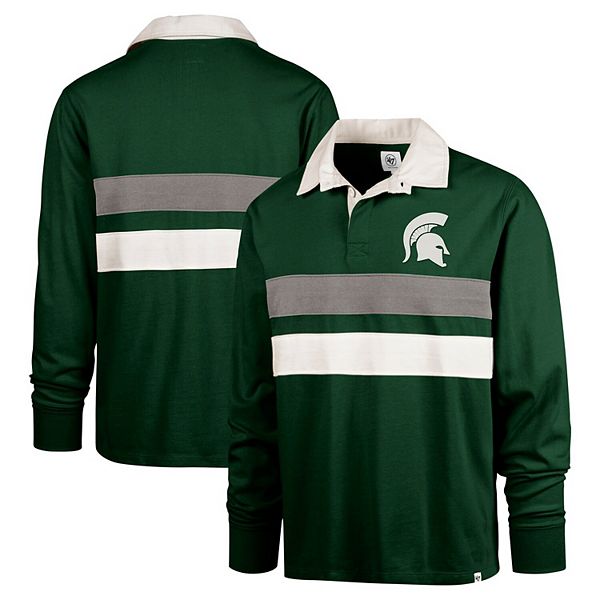 

Мужская длинная регби-поло '47 green michigan state spartans clubhouse knox thames 47 Brand