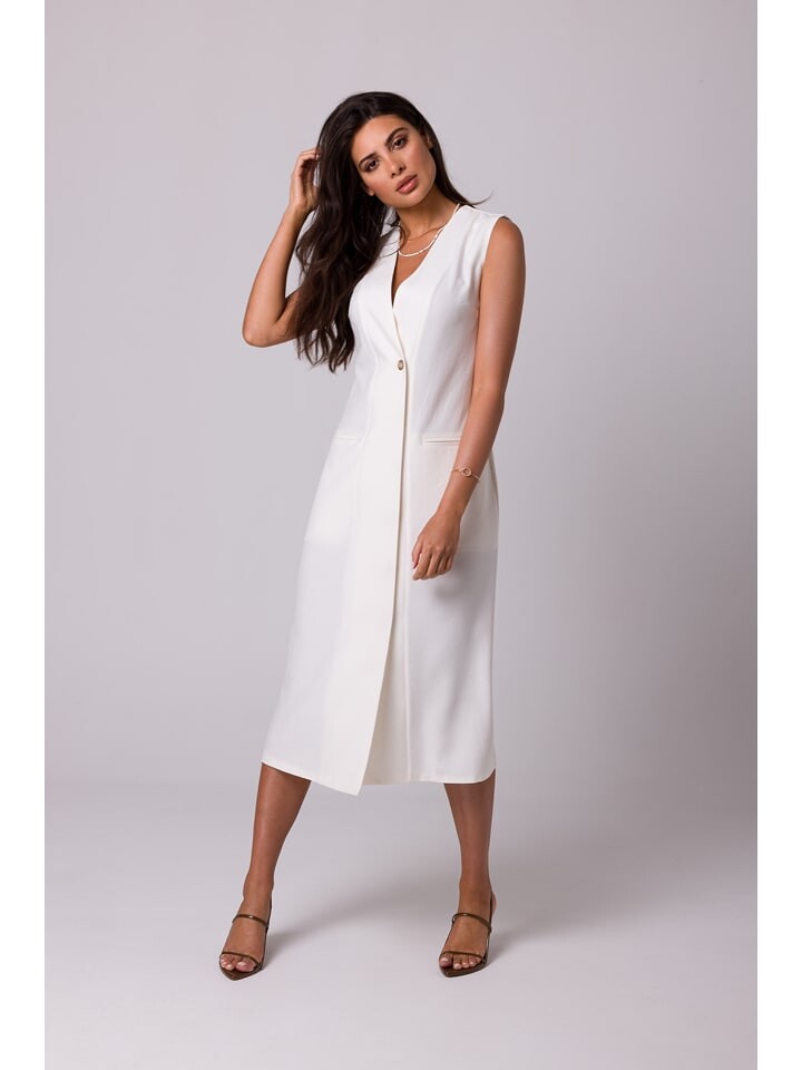 

Длинное платье Be Wear, кремовый