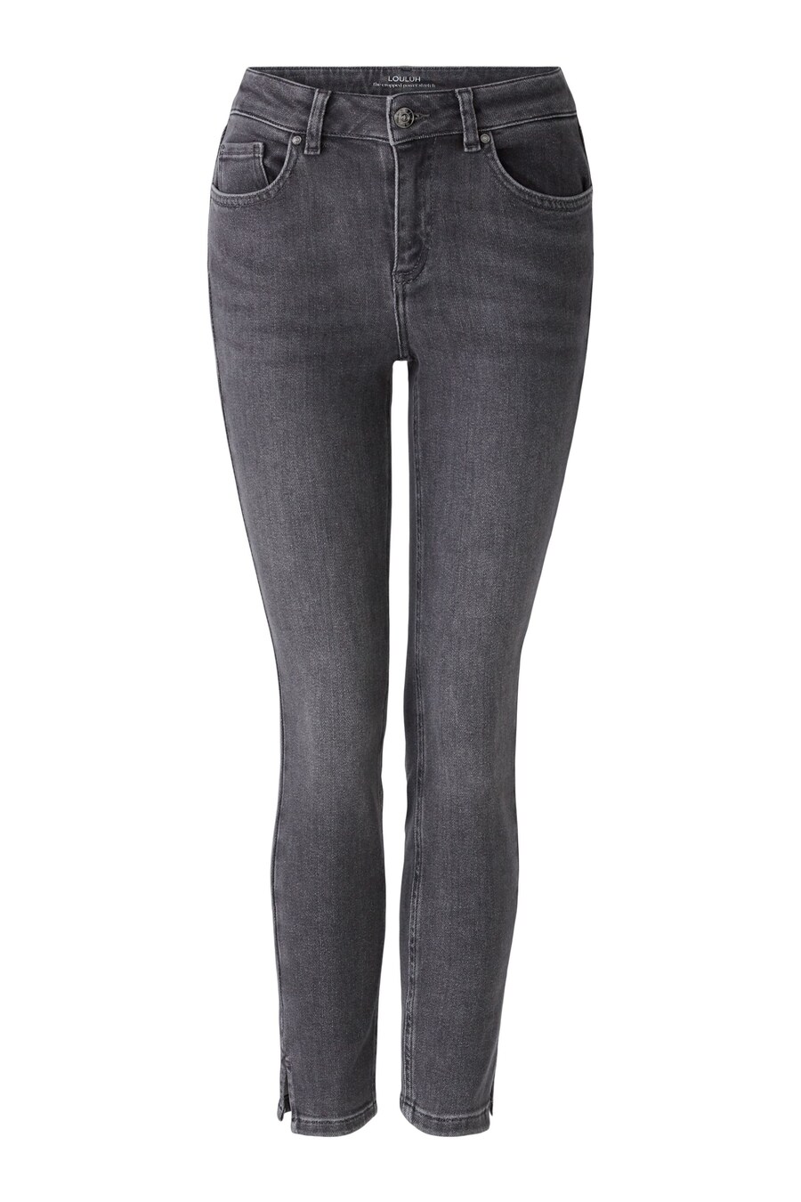 

Джинсы скинни OUI Skinny Jeans LOULUH, серый деним