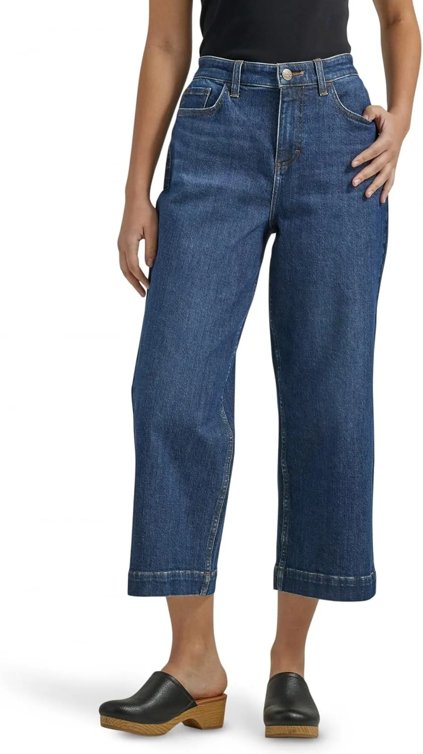 

Lee Женские джинсы Legendary High Rise Wide Leg Crop