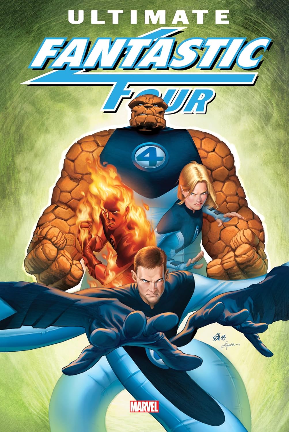 

Ultimate Fantastic Four Omnibus Vol. 1 Stuart Immonen Cover (Marvel Universe)