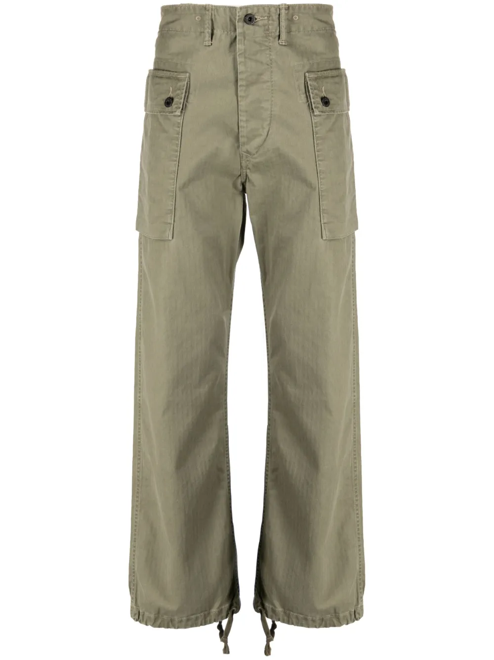 

Брюки карго Field с узором в елочку Ralph Lauren RRL, зеленый