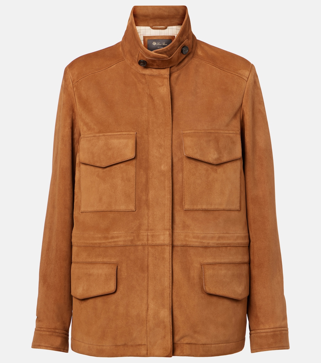 

Замшевая полевая куртка Loro Piana, Vicuna