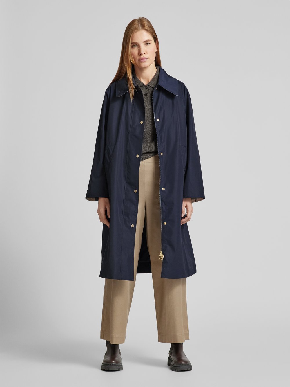

Пальто с отложным воротником модель «СОНЕТ» Barbour