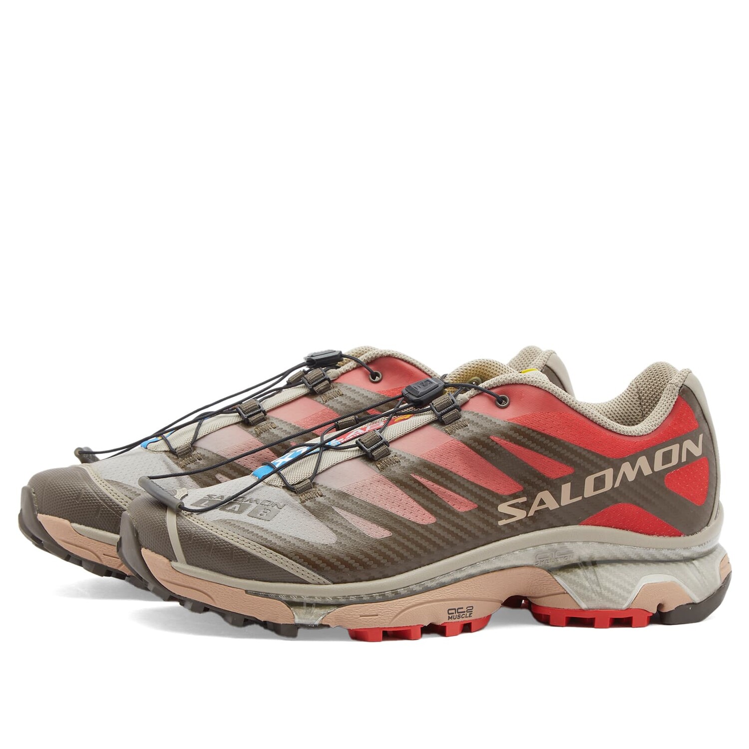 

Кроссовки Salomon Xt-4 Og, цвет Wren, Vintage Khaki & Aurora Red, Серый, Кроссовки Salomon Xt-4 Og, цвет Wren, Vintage Khaki & Aurora Red