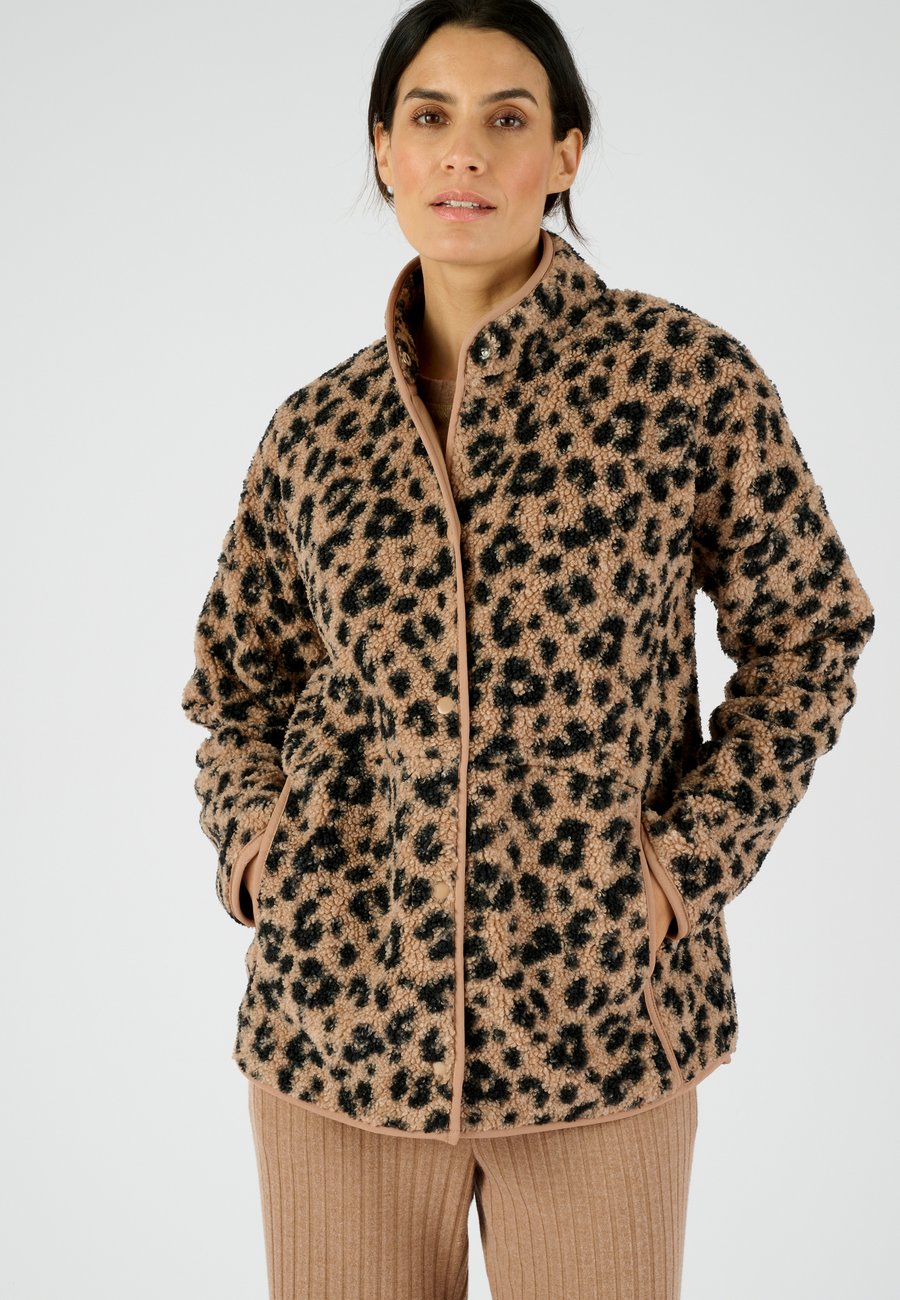 

Пижамный топ Damart INTÉRIEUR, Brown Animal Print/Brown