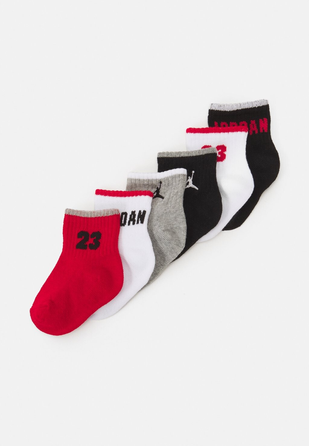 

Спортивные носки Legacy Infant Ankle 6Pack Jordan, цвет gym red