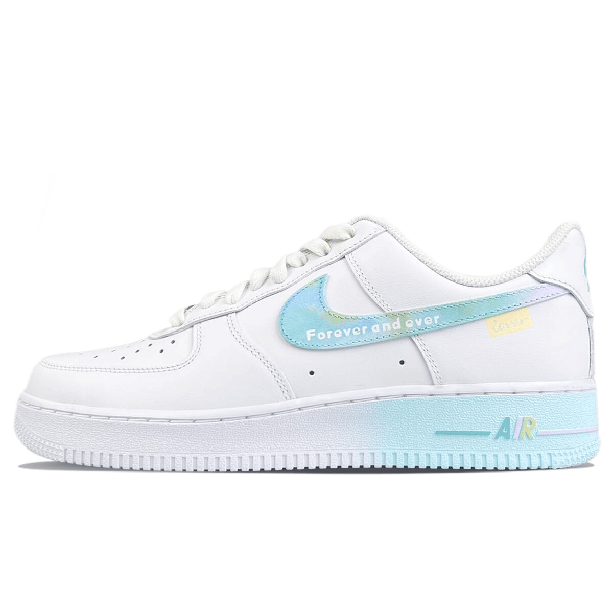 

Кроссовки Nike Air Force 1 Skateboarding Shoes Unisex Low-top Blue/White, синий