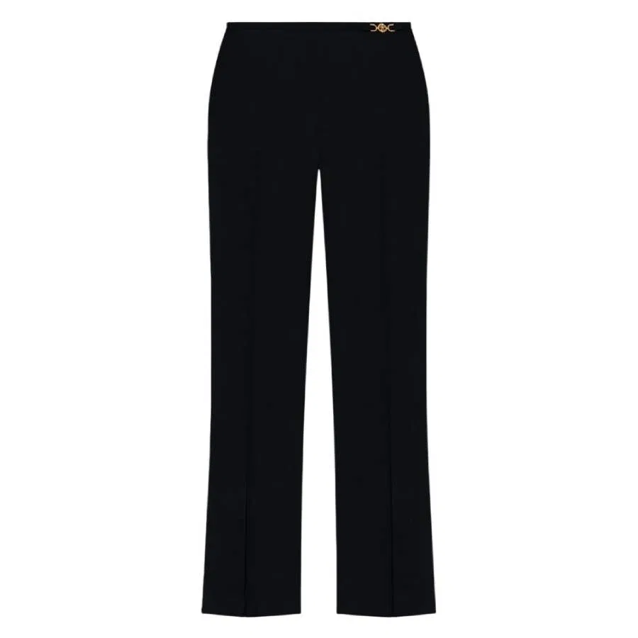 Широкие брюки Versace Cady, Black