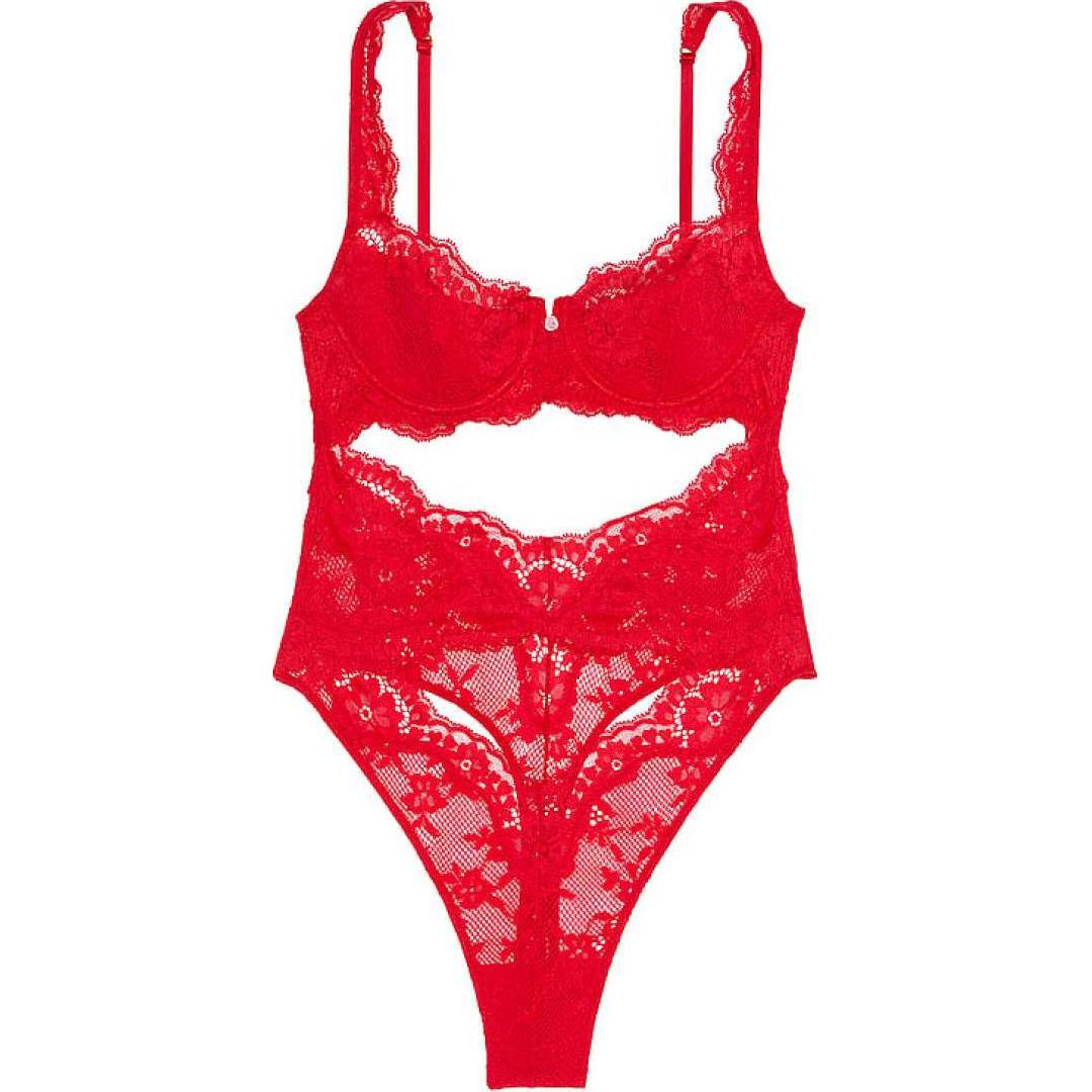 

Victoria's Secret Очень сексуальный комбинезон для женщин Spicy Pepper Red