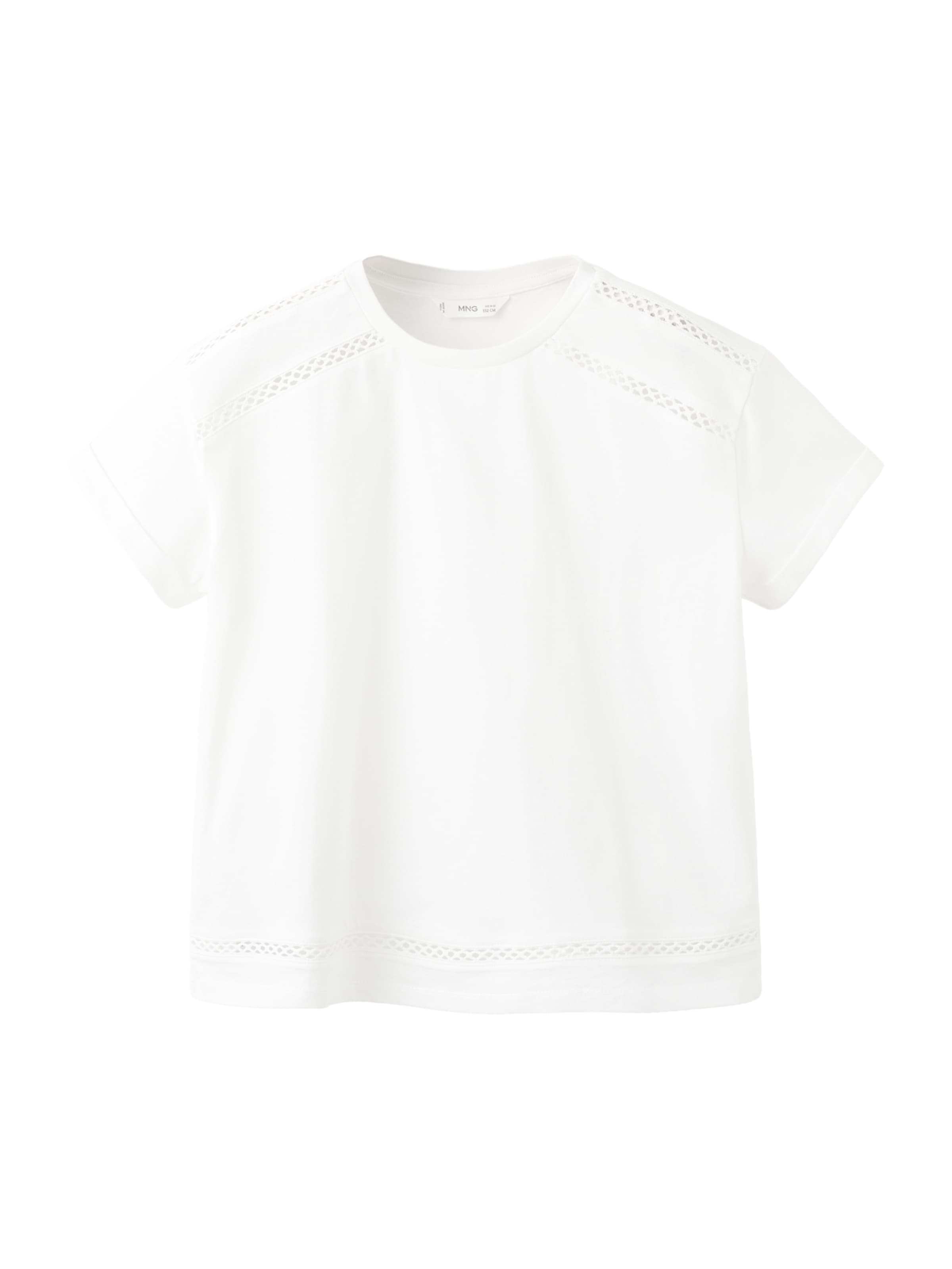 

MANGO KIDS Футболка 'ELLIE' в цвете Off White